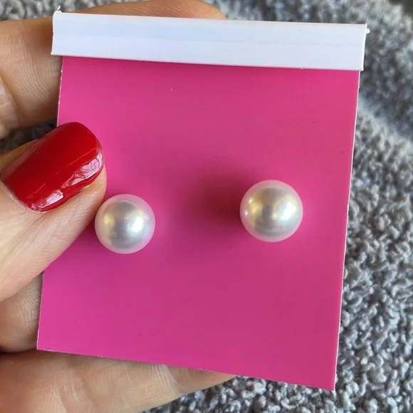 Kate Spade Hummingbird and Pearl Double Sided Earrings - Picture 4 of 6